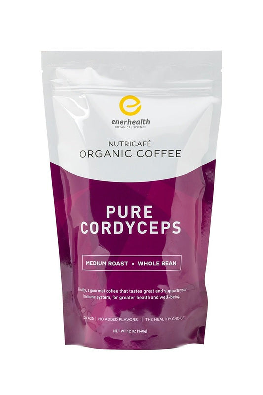 NutriCafé™ Organic Cordyceps Coffee, 12 oz - EnerHealth Botanicals