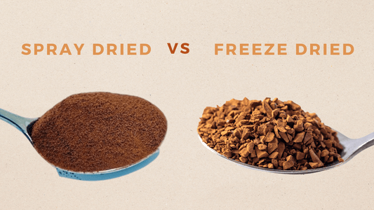 Freeze Dried vs Spray Dried Instant Coffee - EnerHealth Botanicals
