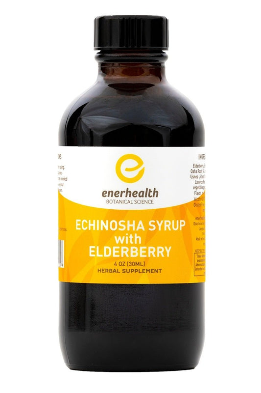 Echinosha Elderberry Syrup 4 oz. - EnerHealth Botanicals