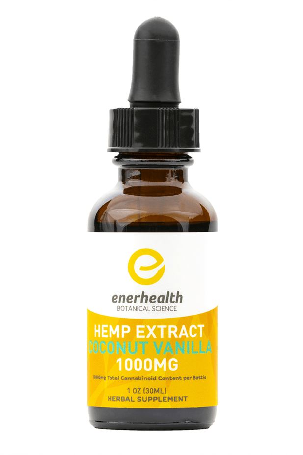 Hemp Oil Extract 1000 mg - EnerHealth Botanicals