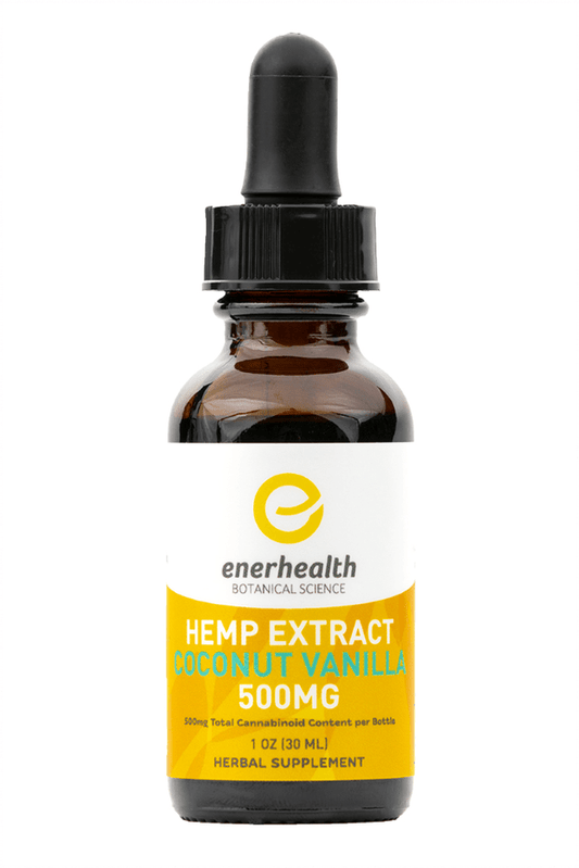 Hemp Oil Extract 500 mg - EnerHealth Botanicals