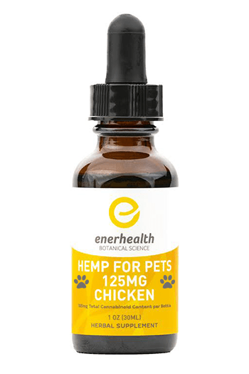 Hemp Oil for Pets 125 mg - EnerHealth Botanicals