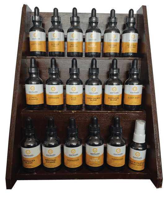 Herbal Medicine Cabinet - EnerHealth Botanicals
