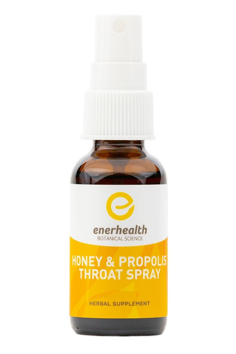 Honey & Propolis Throat Spray - EnerHealth Botanicals